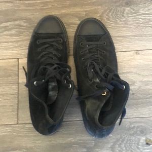 Converse Chuck Taylor Suede Black sz13